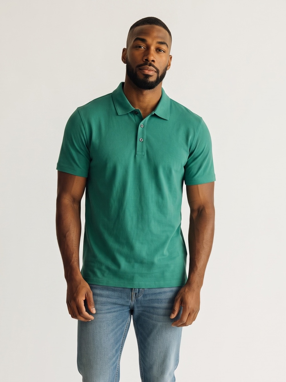 Michael Kors Men’s Bloomingdale Exclusive Stretch Prima Green Polo Size L